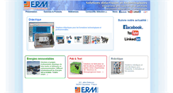 Desktop Screenshot of erm-automatismes.com